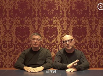 Il crimine della bacchetta: Dolce e Gabbana rieducati