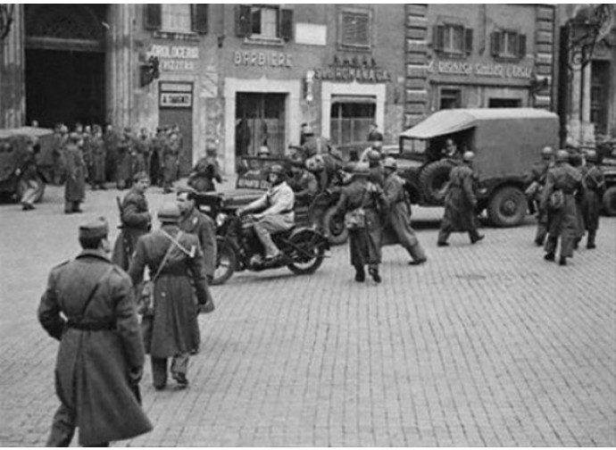 La deportazione degli ebrei dal ghetto di Roma