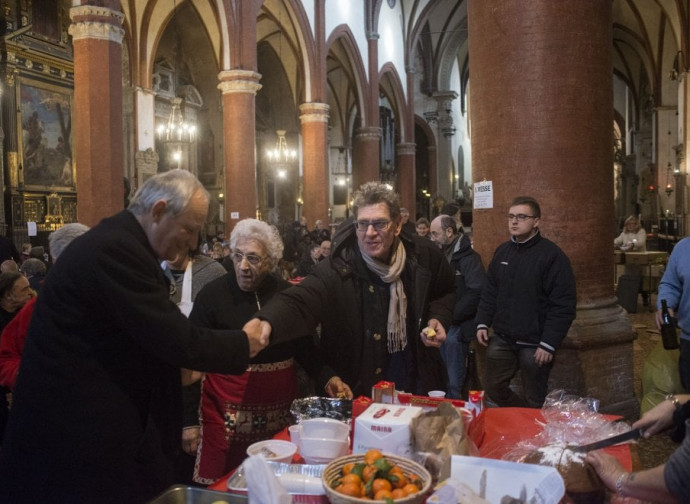 L'Arcivescovo Zuppi nella chiesa dei Servi il 22 dicembre