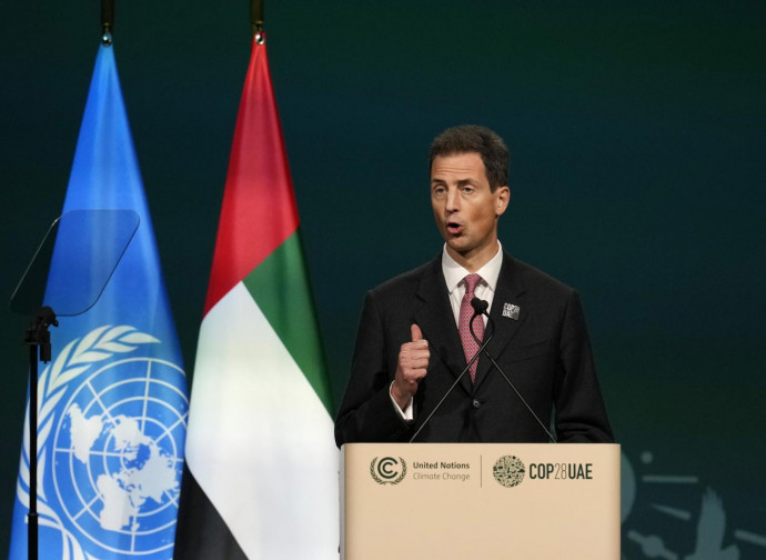 Il principe Alois del Liechtenstein alla Cop 28 - 1 dicembre 2023 (Ap via LaPresse)