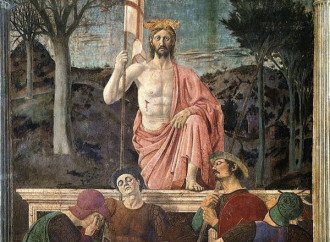 L'eroe risorto, che porta nel volto i segni della morte