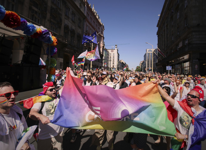 Pride Budapest 2025 (LaPresse)