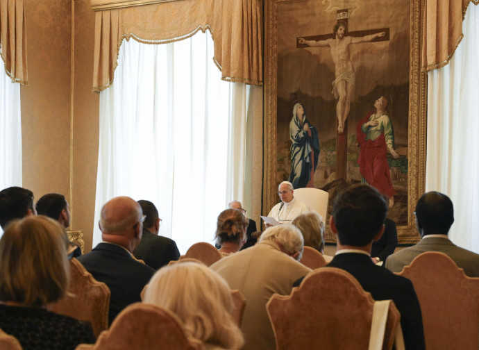 Foto Vatican Media/LaPresse 28 agosto 2025 Foto Vatican Media/LaPresse 28 agosto 2025