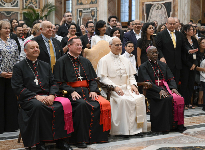 (Foto Vatican Media/LaPresse) DISTRIBUTION FREE OF CHARGE - NOT FOR SALE