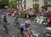 La Vuelta boicottata dai pro-Pal col plauso di Sanchez