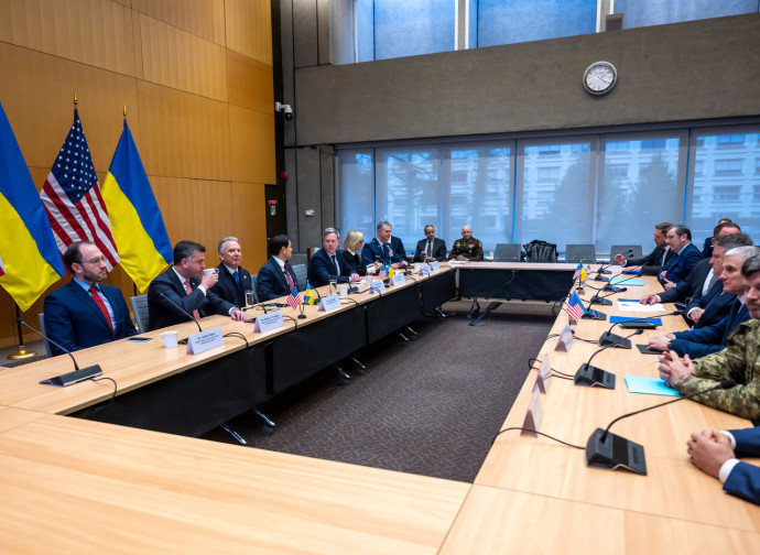 Colloqui USA-Ucraina a Ginevra, 23/11/2025 (Ap/LaPresse)