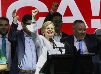 Laura Fernández dopo la vittoria, 1 febbraio 2026 (Ap via LaPresse)