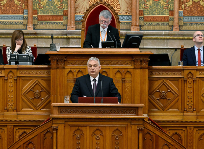 (Zoltan Mathe/MTI via AP) associated Press / LaPresse