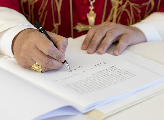 Foto Vatican Media/LaPresse