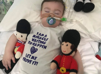 Alfie ha ricevuto l'unzione degli infermi