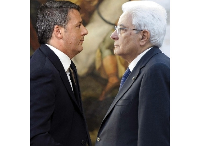 Renzi e Mattarella