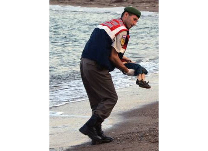 Aylan al Kurdi, il ritrovamento del corpo