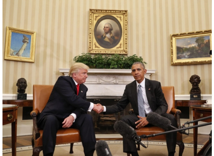 Obama e Trump