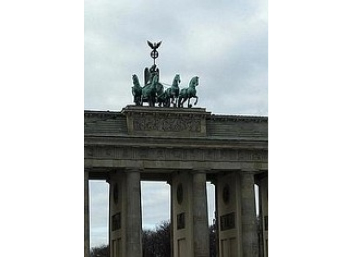 Berlino, la porta di Brandeburgo Berlino, la porta di Brandeburgo