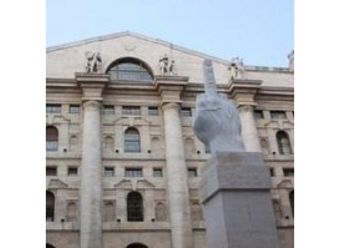 Il dito di Cattelan