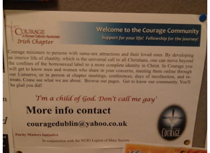 Courage, Irlanda Courage, Irlanda