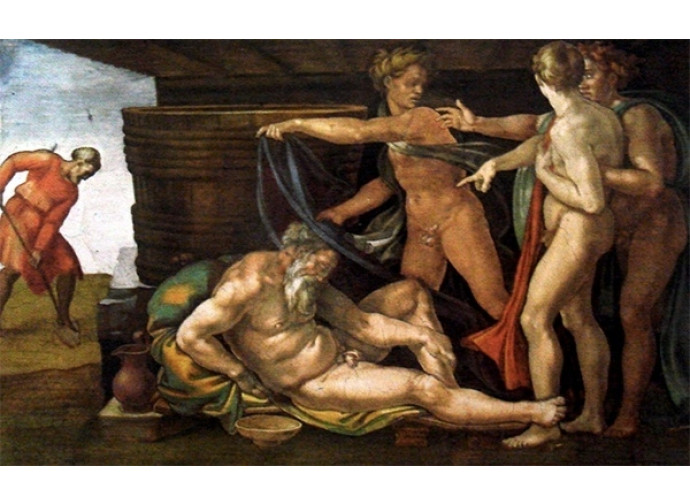Noè ubriaco coperto dai figli Noè ubriaco coperto dai figli