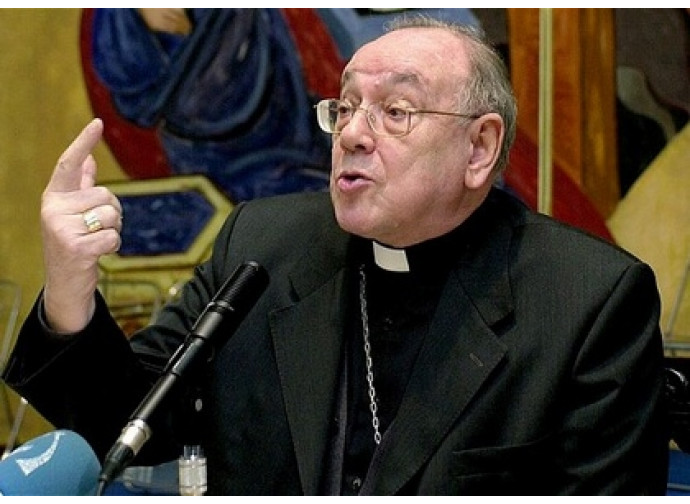 Il neo-cardinale Fernando Sebastian Aguilera Il neo-cardinale Fernando Sebastian Aguilera
