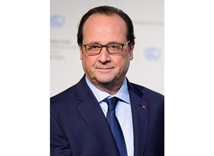 Il presidente francese Hollande