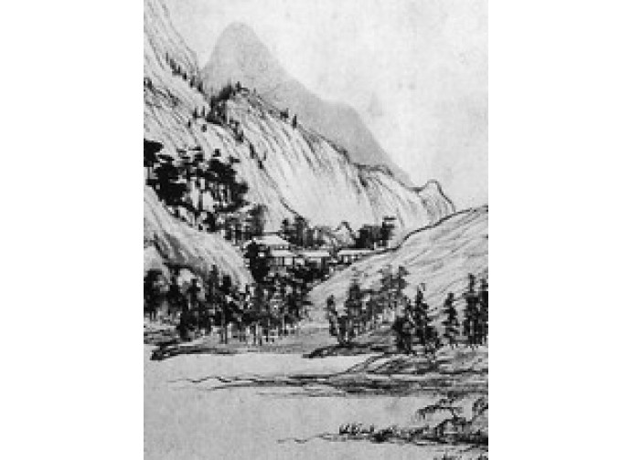 Viaggio a Fushun (particolare)