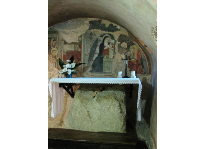 La grotta del Presepe di Greccio