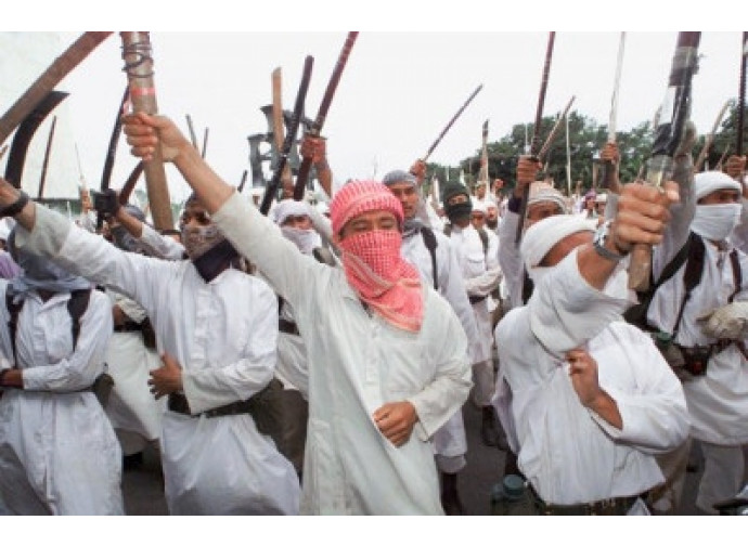 Aceh, manifestazione jihadista Aceh, manifestazione jihadista