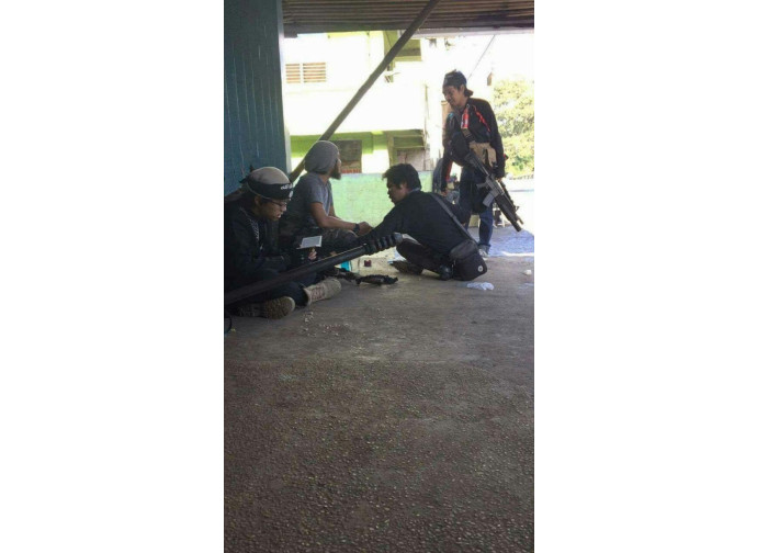 Guerriglieri jihadisti a Marawi Guerriglieri jihadisti a Marawi