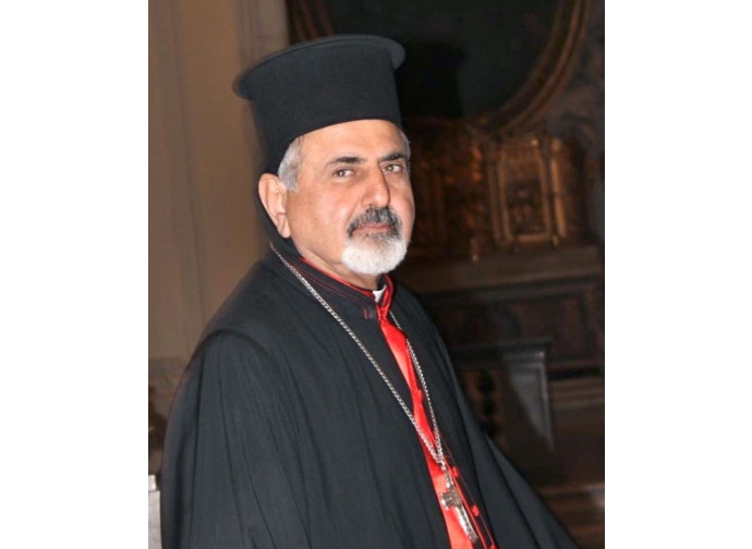 Sua beatitudine Ignace Youssef III Younan, patriarca di Antiochia dei Siri.