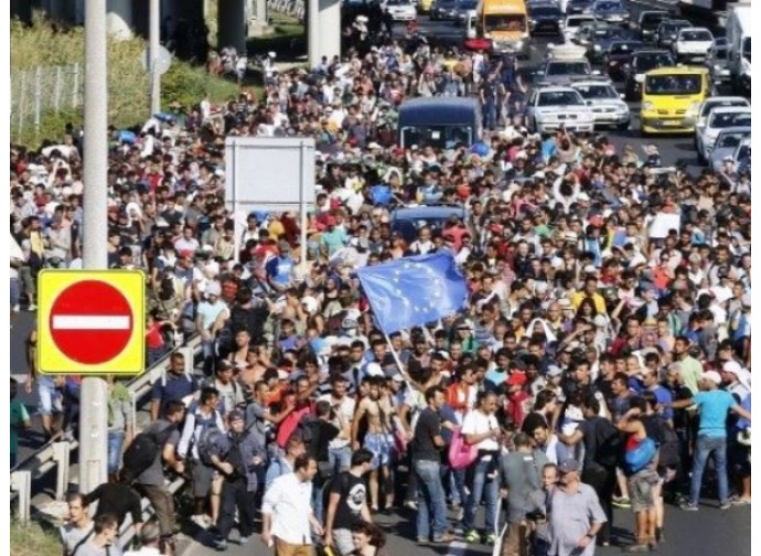 L'ingresso dei profughi siriani in Germania