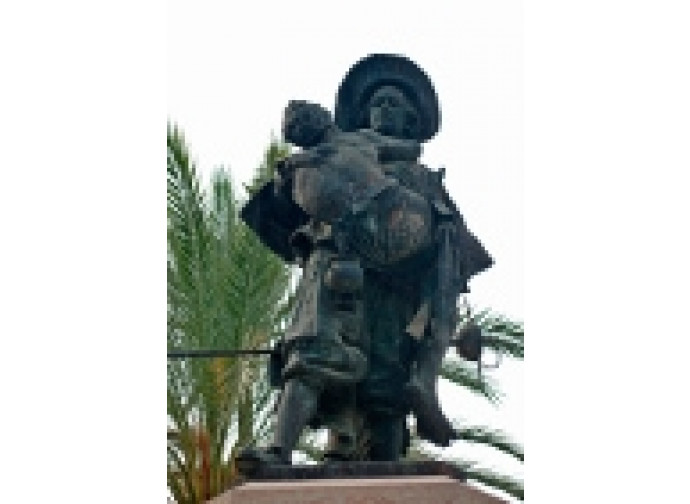 Siviglia, statua di Miguel de Manara Siviglia, statua di Miguel de Manara