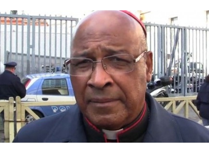 Il cardinale sudafricano Napier Il cardinale sudafricano Napier
