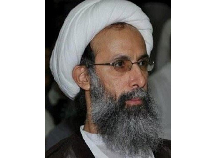 Lo sceicco sciita Al Nimr Lo sceicco sciita Al Nimr