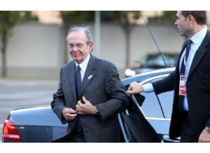 Il ministro Padoan