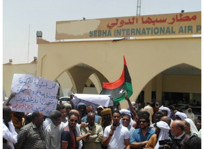 Riaperto l'aeroporto di Sebha Riaperto l'aeroporto di Sebha