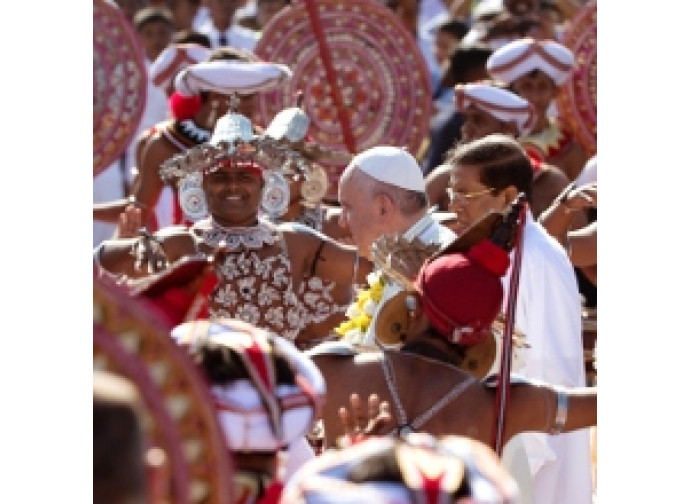 Papa Francesco in Sri Lanka Papa Francesco in Sri Lanka