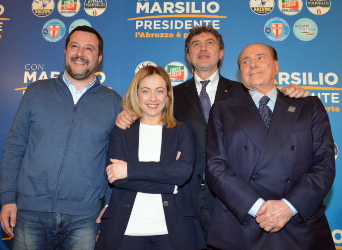 Il centrodestra per Marsilio, in Abruzzo