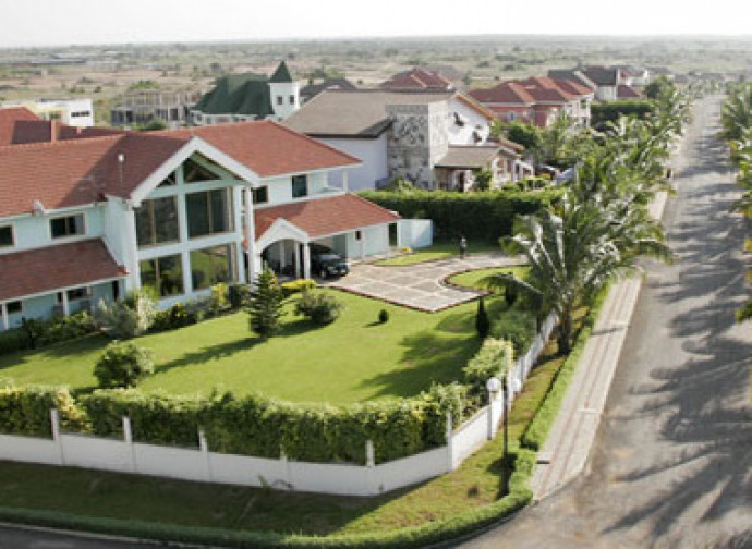 Quartiere di lusso ad Accra, Ghana Quartiere di lusso ad Accra, Ghana