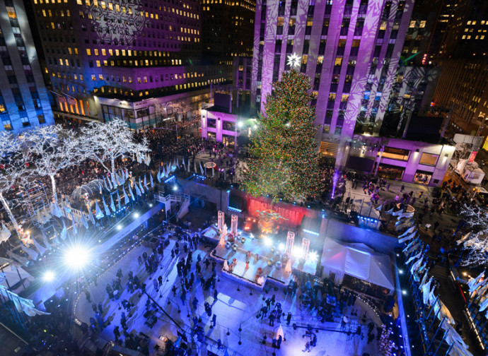L'albero di Natale a New York