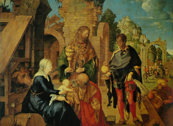 Albrecht Dürer, L'Adorazione dei Magi Albrecht Dürer, L'Adorazione dei Magi