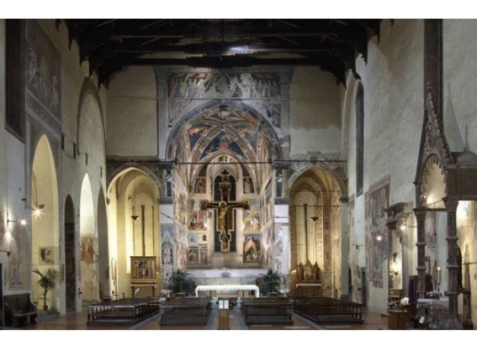 La chiesa di san Francesco ad Arezzo La chiesa di san Francesco ad Arezzo
