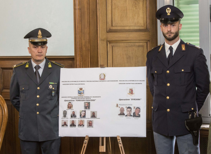 L'operazione anti-terrorismo a Sassari