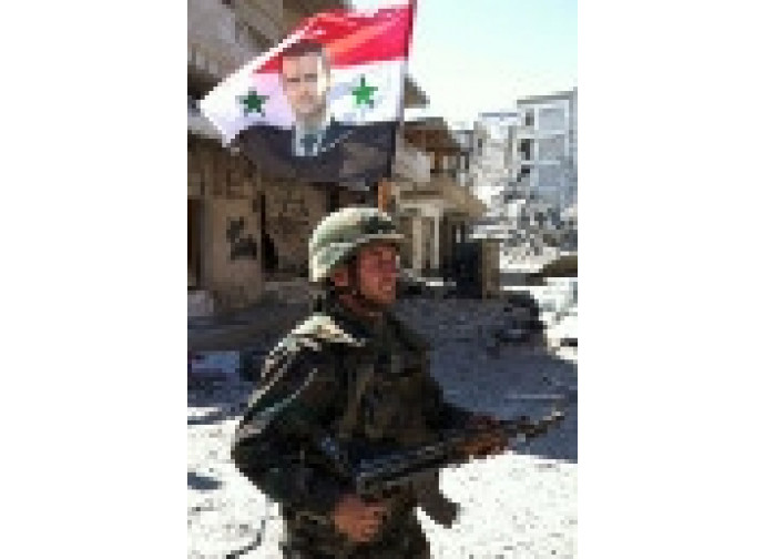 Siria, soldato di Assad Siria, soldato di Assad