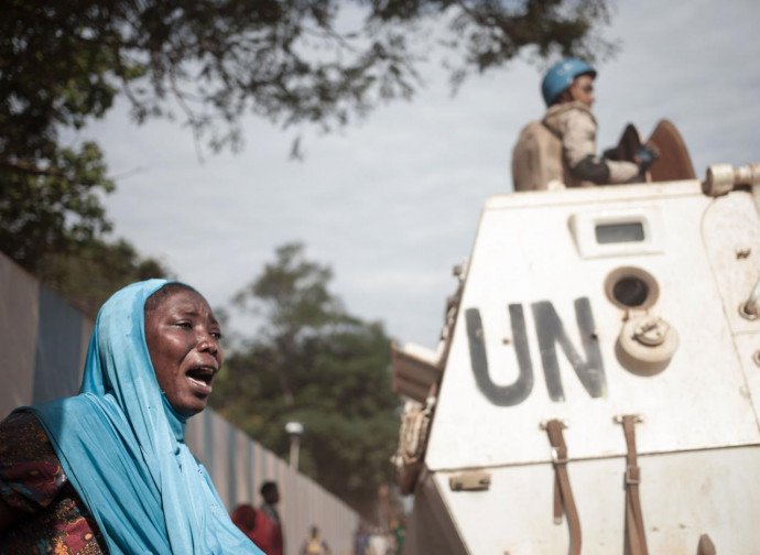 Bangui, la protesta e i caschi blu