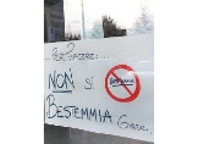 Un bar contro le bestemmie Un bar contro le bestemmie