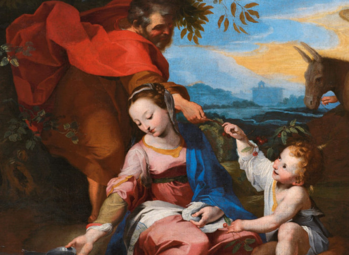 Riposo durante la fuga in Egitto_Barocci