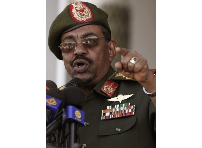 Il presidente del Sudan Omar Hassan al Bashir