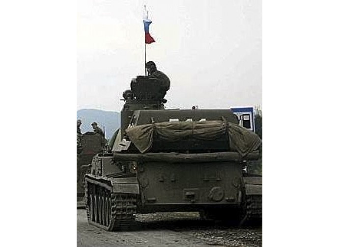 Tank russo in Siria Tank russo in Siria