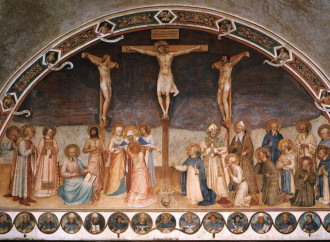 L'Angelico, il Calvario affollato e un augurio