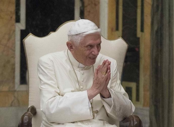 Il papa emerito Benedetto XVI