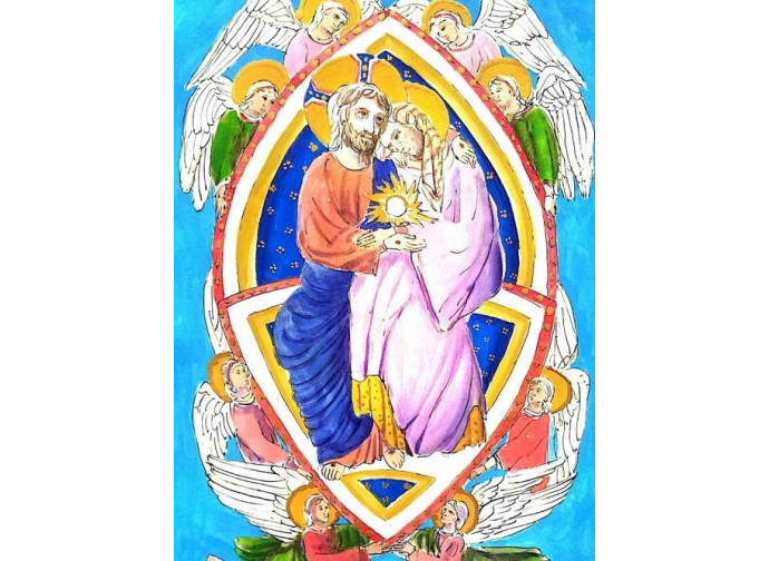 Il logo della fraternità "Sposi per sempre" Il logo della fraternità "Sposi per sempre"